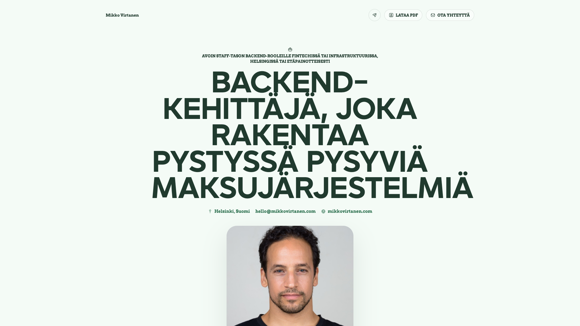 Mateo Álvarez — online resume