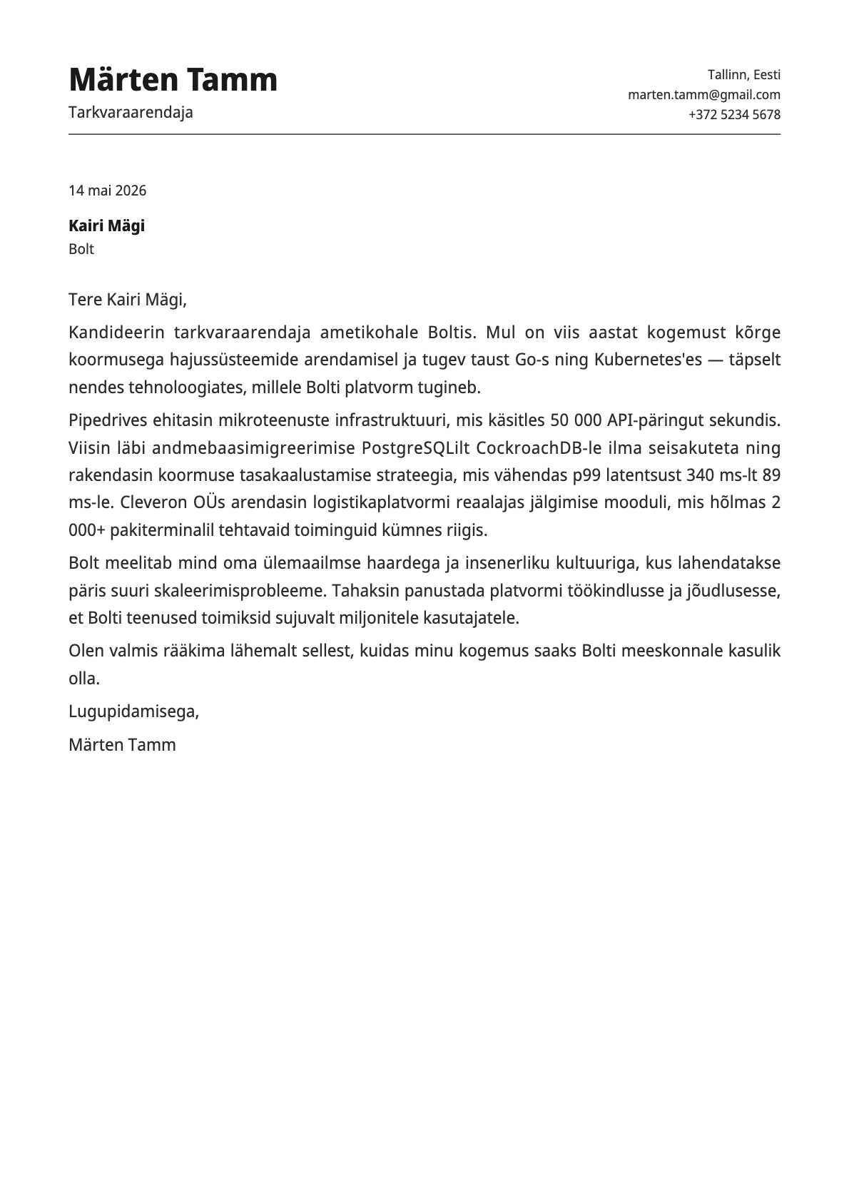 Cobalt cover letter template